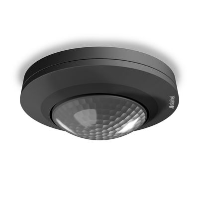 Bewegungs- und Präsenzmelder PD IR 4360-8 KNX Passiv Infrarot, Unterputz, IP20, schwarz, 360° Reichweite max: Ø 8 m (50 m²)
