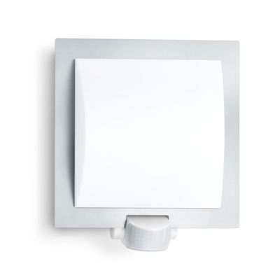 Sensor-Außenleuchte L 20 S Edelstahl, 60 W, IP44 Mit Bewegungsmelder