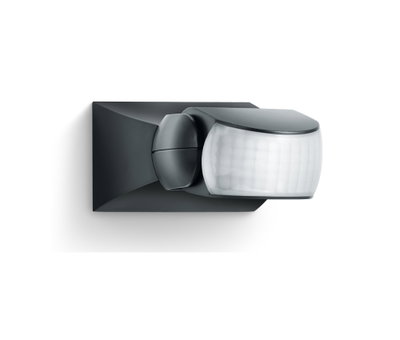 Bewegungsmelder IS 1 schwarz, Passiv Infrarot, Aufputz, IP54, 120° Reichweite max: r = 10 m (105 m²)