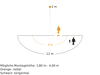 Bewegungsmelder IS 2180 ECO, Passiv Infrarot, Aufputz, IP54, schwarz, 180° Reichweite max: r = 12 m (226 m²)
