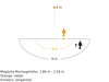 Bewegungsmelder IS 180 digi HD COM1, Passiv Infrarot, Aufputz, IP54, 180° Reichweite max: r = 9 m (127 m²)