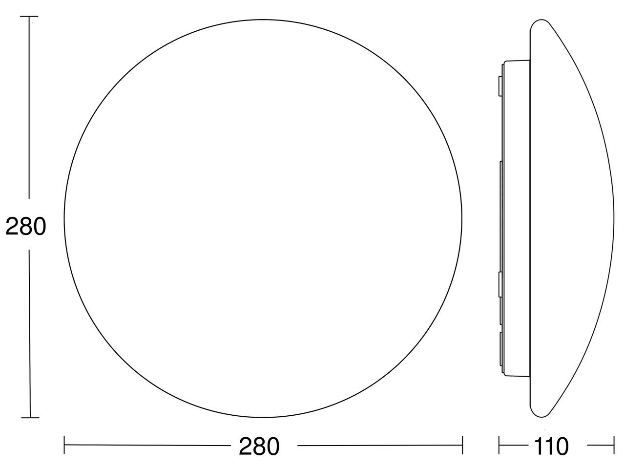 Sensor-LED-Innenleuchte 9.4 W, 980 lm, IP54 Mit Bewegungsmelder – Bild 3 von 7