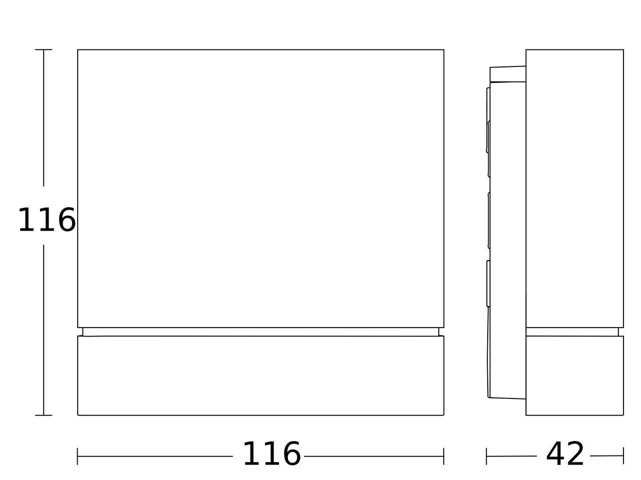 Bewegungsmelder IS 180 digi HD COM1, Passiv Infrarot, Aufputz, IP54, 180° Reichweite max: r = 9 m (127 m²) – Bild 3 von 4