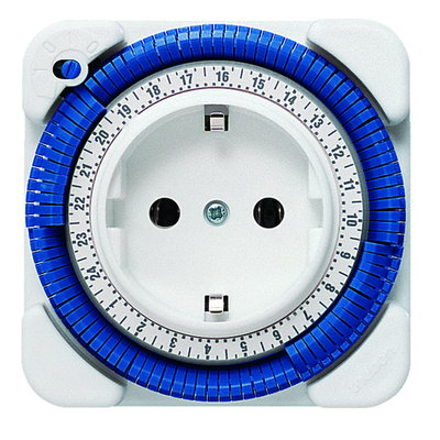 Zeitprogrammstecker 24 Std., weiß