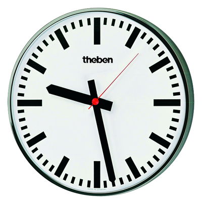 KNX Nebenuhr, einseitige Wanduhr