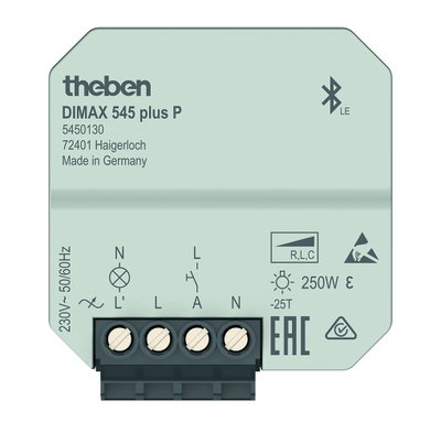 UP-Universaldimmer, App-Bedienung, Zeitfunktionen