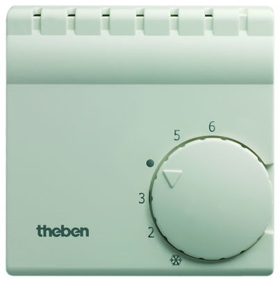 Raum-Thermostat, Wandgehäuse 74x74x28 mm, weiß