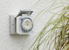 Zeitprogrammstecker mit Spritzwasserschutz, 24 Std., weiß