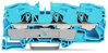 3-Leiter-Durchgangsklemme 16 mm² für Anwendungen Ex e II u. Ex i geeignet blau