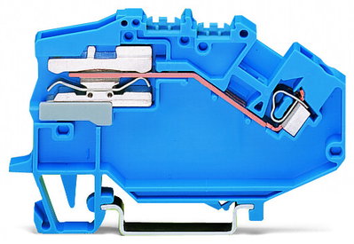 1-Leiter-N-Trennklemme 2,5 mm² CAGE CLAMP® blau