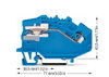 1-Leiter-N-Trennklemme 2,5 mm² CAGE CLAMP® blau
