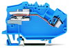 1-Leiter-N-Trennklemme 4 mm² CAGE CLAMP® blau