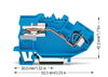 1-Leiter-N-Trennklemme 6 mm² CAGE CLAMP® blau