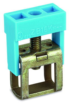 Anschlussklemme blau