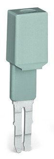 Prüfadapter 8,3 mm breit für Prüfstecker Ø 4 mm grau