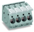 Leiterplattenklemme,Hebel,16 mm²,grau