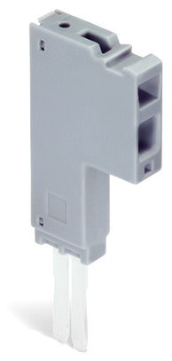 Potentialabgriff für Hochstromklemmen 35 mm² Modulbreite 8 mm grau