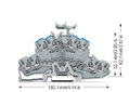 4-Leiter-Doppelstockklemme,Schirmleiter-/Durchgangsklemme,2,5 mm²,grau