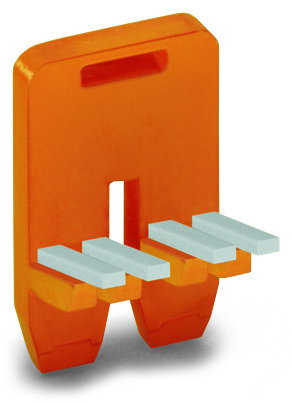Schaltungsbrücker,6-fach,isoliert,orange