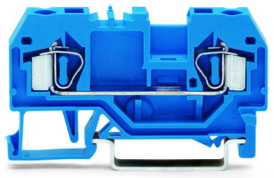 2-Leiter-Durchgangsklemme 4 mm² für Anwendungen Ex i geeignet blau