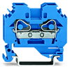 2-Leiter-Durchgangsklemme 6 mm² für Anwendungen Ex i geeignet blau