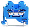 2-Leiter-Durchgangsklemme 4 mm² für Anwendungen Ex i geeignet blau