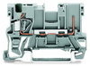 1-Leiter/1-Pin-Basisklemme für Tragschiene 35 x 15 und 35 x 7,5 4 mm² grau