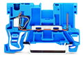1-Leiter/1-Pin-Basisklemme,für Tragschiene 35 x 15 und 35 x 7,5,4 mm²,blau
