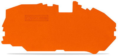 Abschluss- und Zwischenplatte 1 mm dick orange