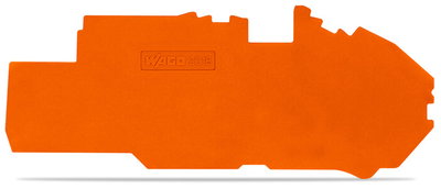 Abschluss- und Zwischenplatte 1 mm dick orange