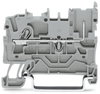 1-Leiter/1-Pin-Basisklemme 2,5 mm² für Tragschiene 35 x 15 und 35 x 7,5 grau