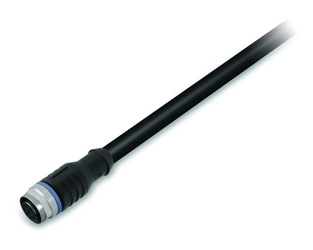 Sensor-/Aktorleitung,M12A-Buchse, axial,5-polig