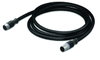 Sensor-/Aktorleitung,M12A-Buchse, axial,M12A-Stecker, axial