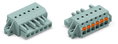 1-Leiter-Federleiste,Drücker,Push-in CAGE CLAMP®,grau
