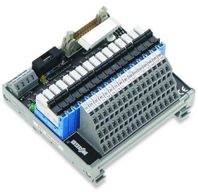 Übergabemodul für Systemverkabelung Steckverbinder gemäß DIN 41651 Stiftleiste