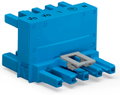 H-Verteiler,5-polig,Kod. I,blau
