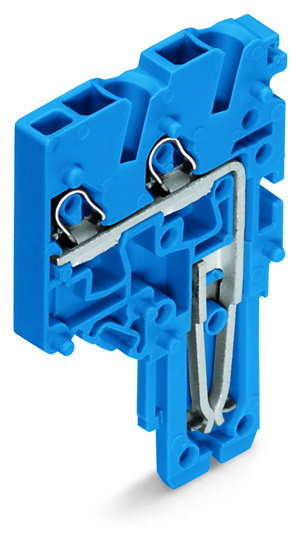 2-Leiter-Federleisten-Endmodul,Push-in CAGE CLAMP®,1,5 mm²,blau
