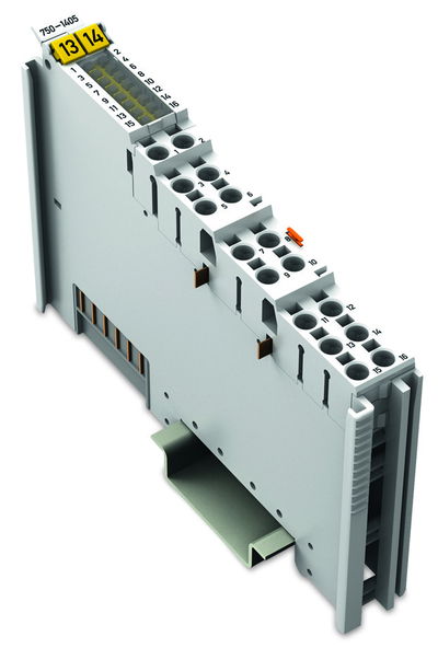 16-Kanal-Digitaleingang DC 24 V 3 ms lichtgrau