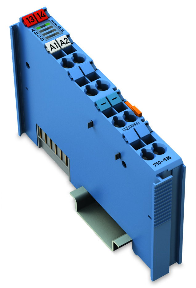 2-Kanal-Digitalausgang,DC 24 V,Eigensicher,blau