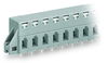 Leiterplattenklemme Drücker 2,5 mm² grau