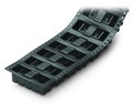 THR-Stiftleiste,Lötstift 0,8 x 0,8 mm,abgewinkelt,schwarz