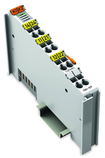 2-Kanal-Relaisausgang AC 250 V 1 A lichtgrau