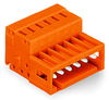 1-Leiter-Stiftleiste CAGE CLAMP® 1,5 mm² orange