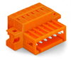 1-Leiter-Stiftleiste CAGE CLAMP® 1,5 mm² orange
