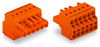 2-Leiter-Federleiste Push-in CAGE CLAMP® 2,5 mm² orange