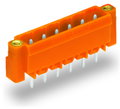 THT-Stiftleiste,Lötstift 1,2 x 1,2 mm,gerade,orange