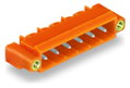 THT-Stiftleiste,Lötstift 1,2 x 1,2 mm,abgewinkelt,orange