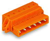 1-Leiter-Stiftleiste CAGE CLAMP® 2,5 mm² orange