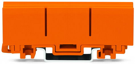 Befestigungsadapter,für ein- und zweireihige Klemmen,Serie 2273,orange