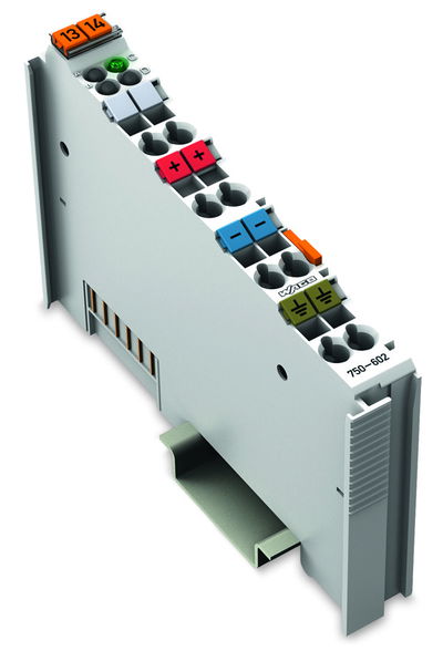 Potentialeinspeisung DC 24 V lichtgrau